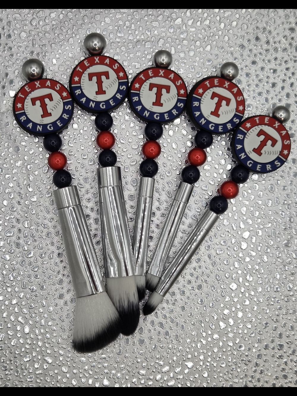 Texas Rangers Makeup Brush Set